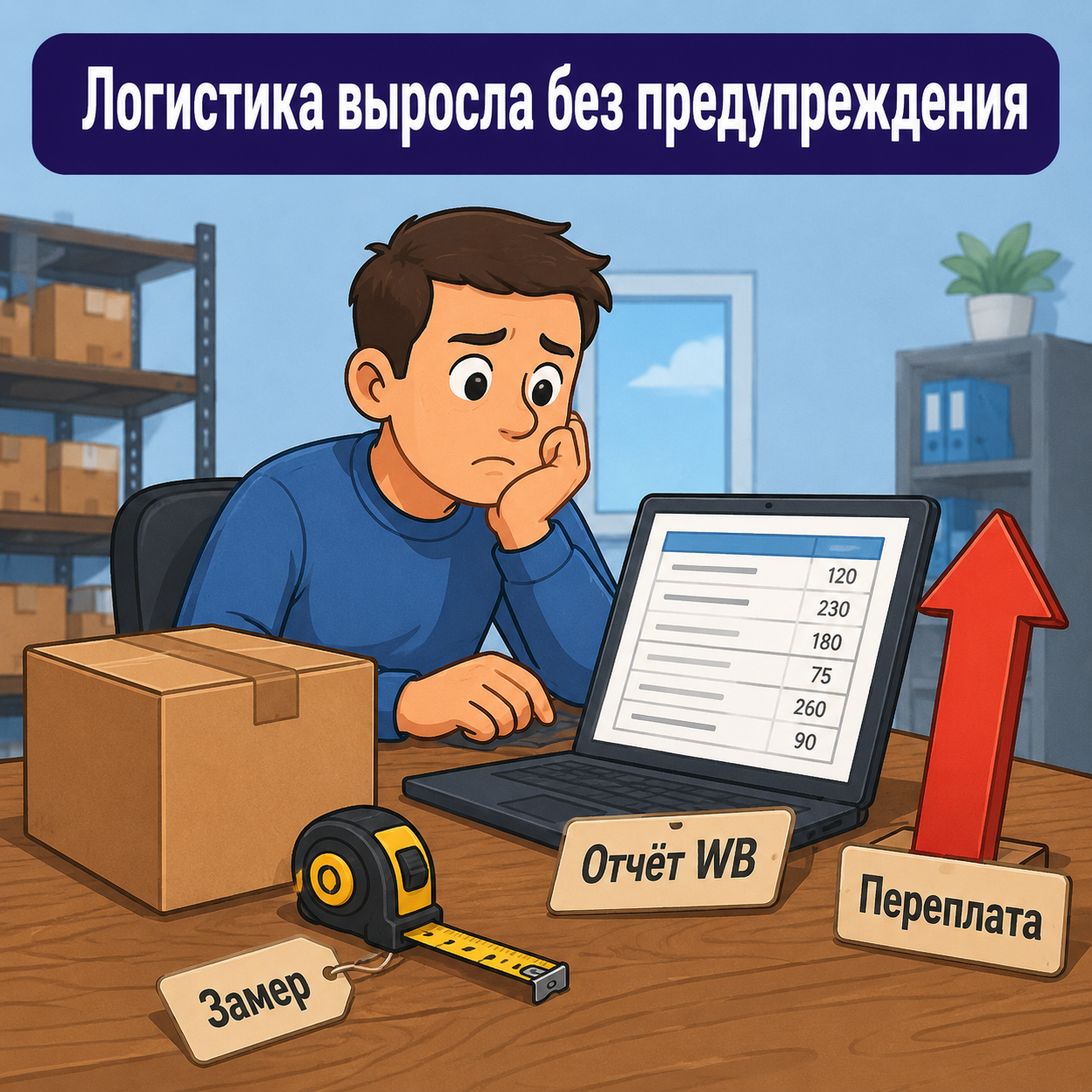 Фантомные габариты на Wildberries: как селлеру не платить за воздух и сохранить прибыль