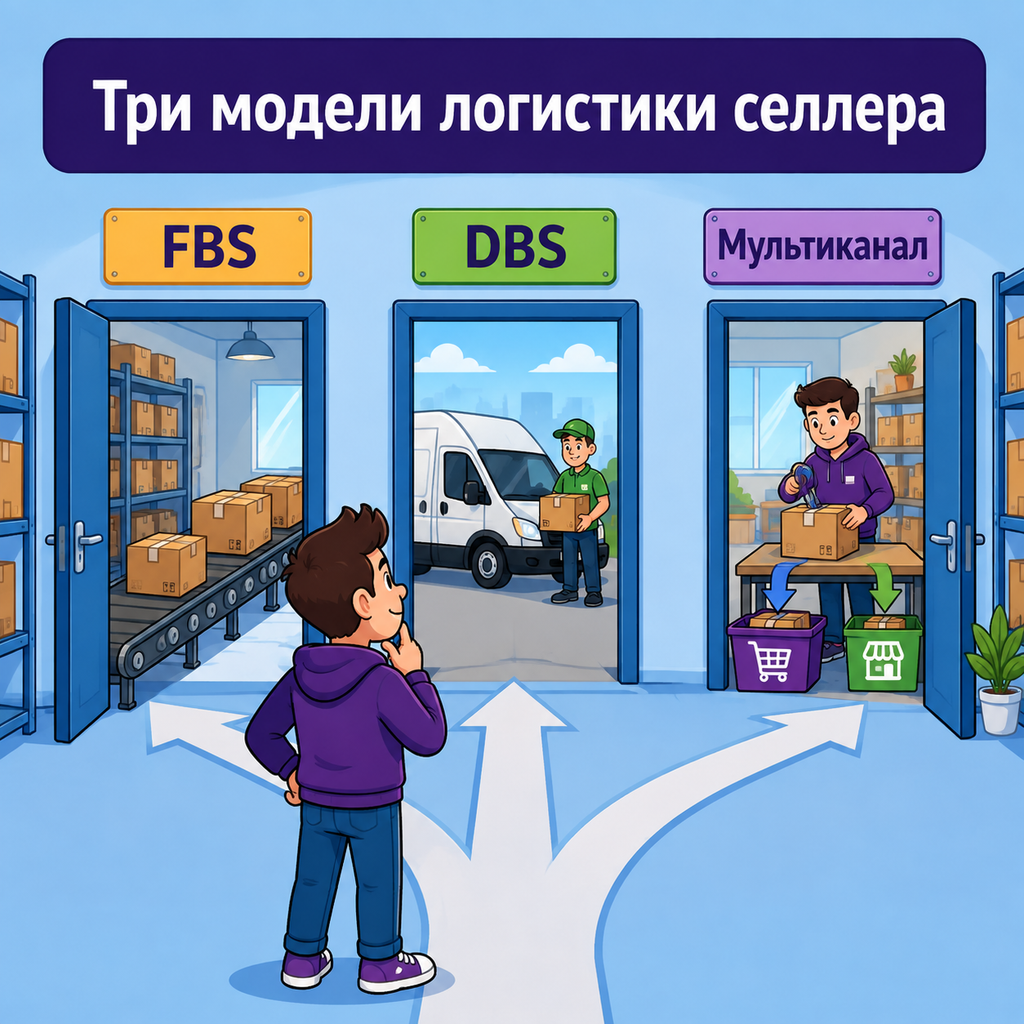 Логистика 2026: FBS, DBS, FBW и мультиканал — что, когда и за какие деньги